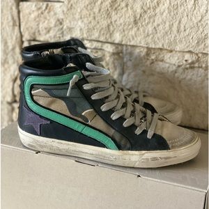 🦄 SOLD* Golden Goose Slides / high top sneakers